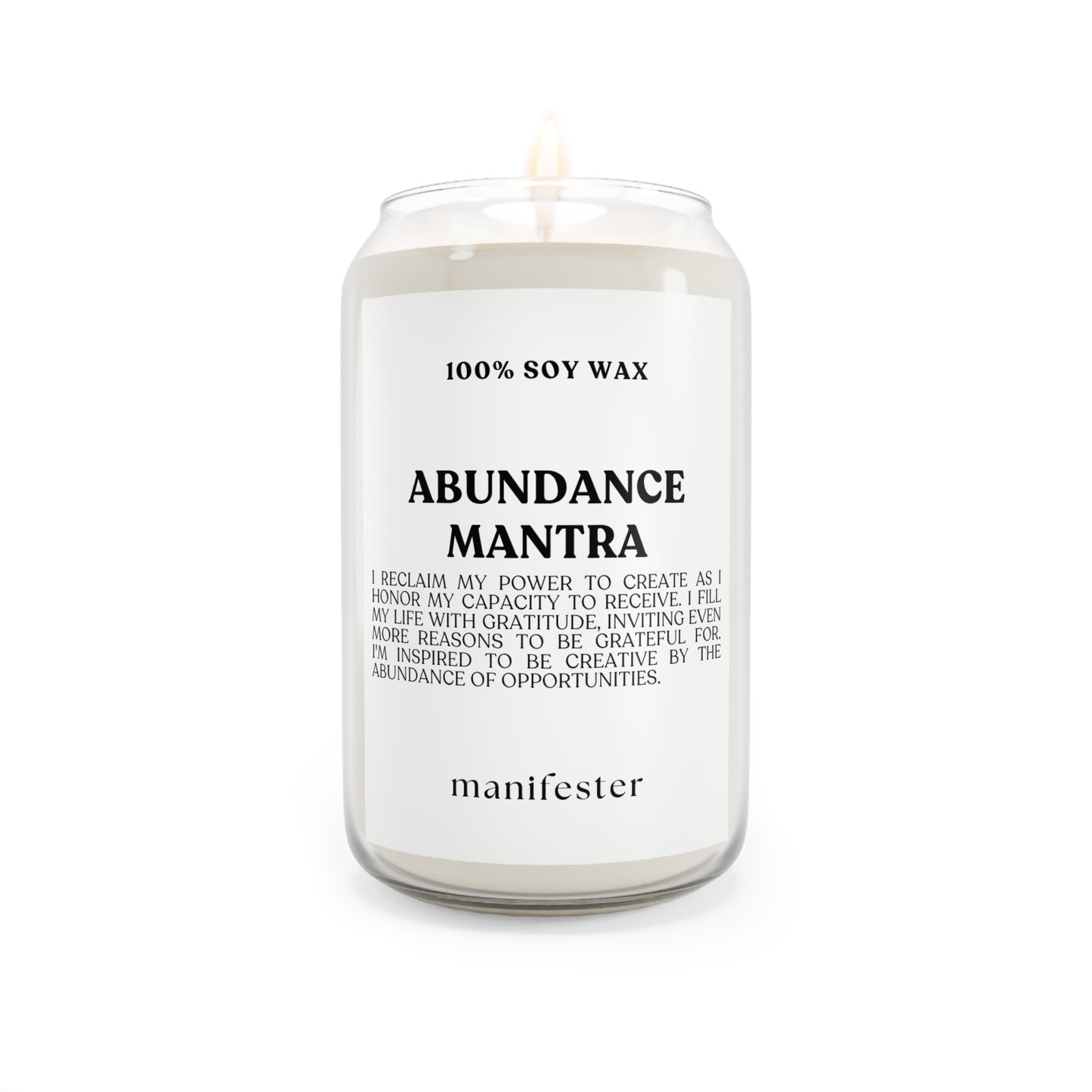 ABUNDANCE MANTRA Candle 16 oz.