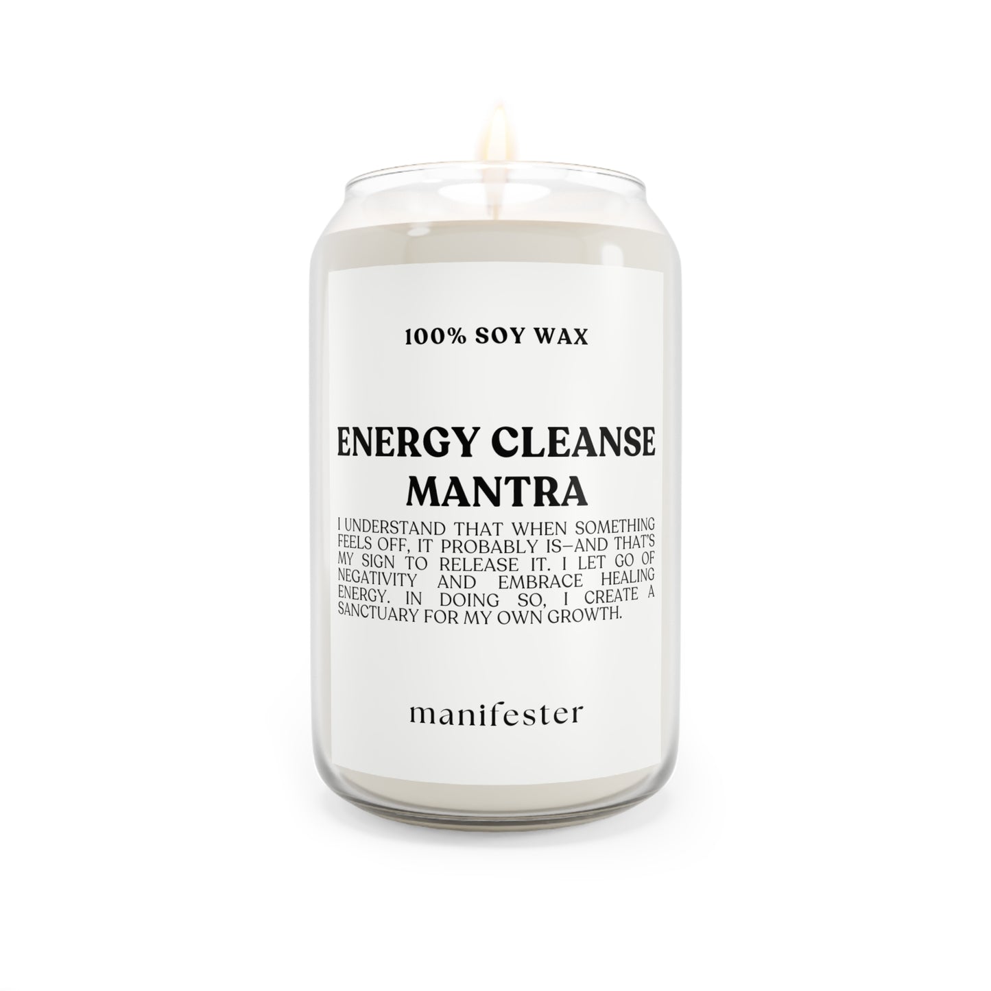 ENERGY CLEANSE MANTRA Candle 16 oz.