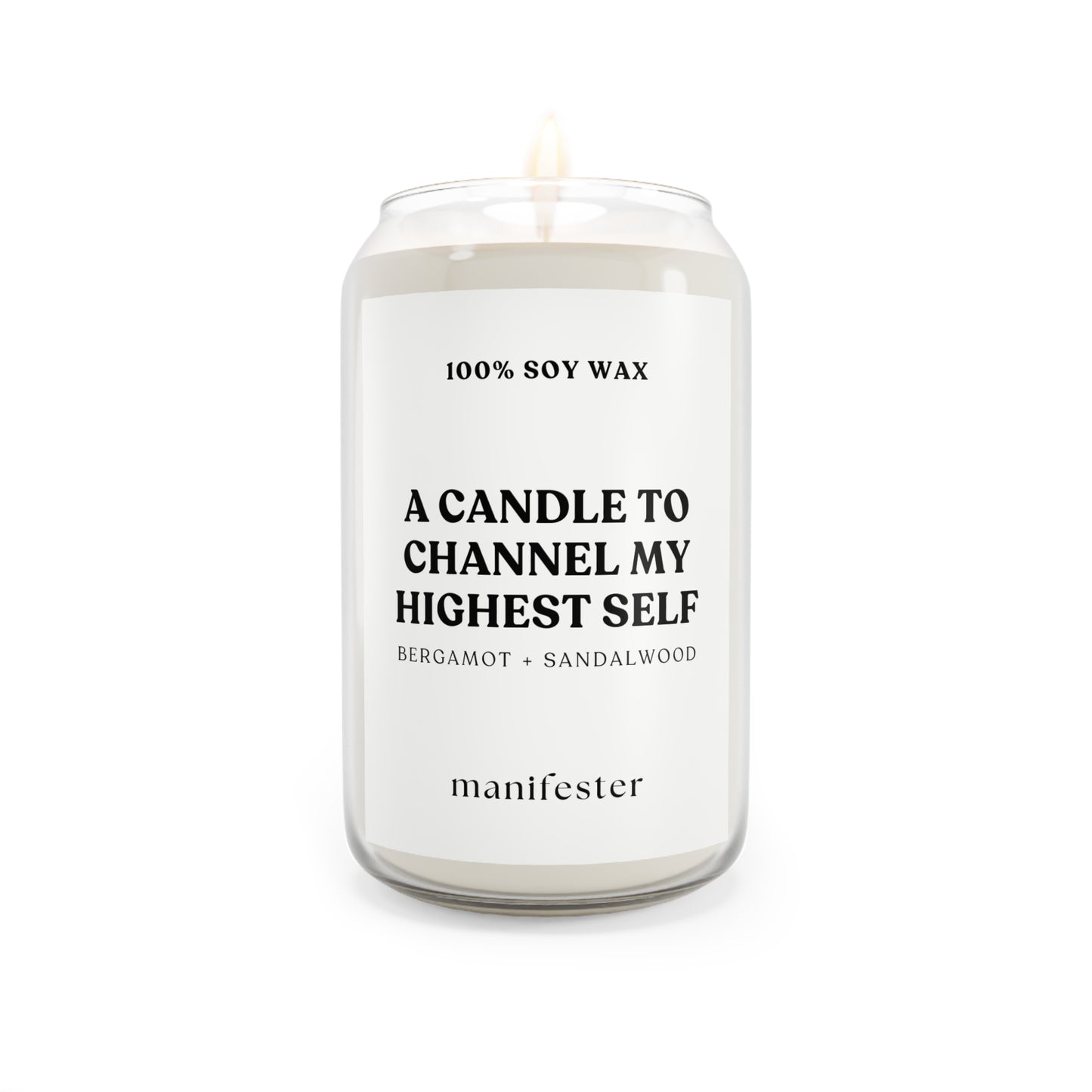 A CANDLE TO CHANNEL MY HIGHEST SELF Candle 16 oz.