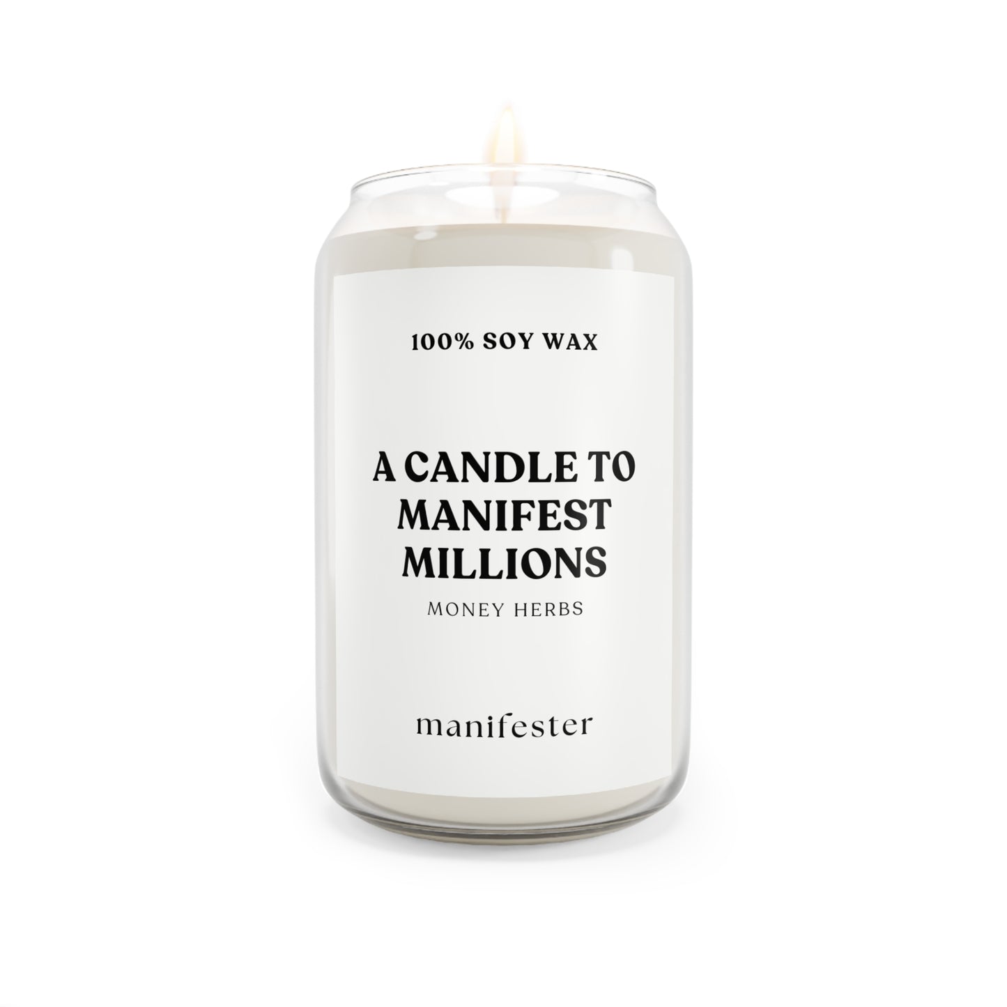 A CANDLE TO MANIFEST MILLIONS Candle 16 oz.
