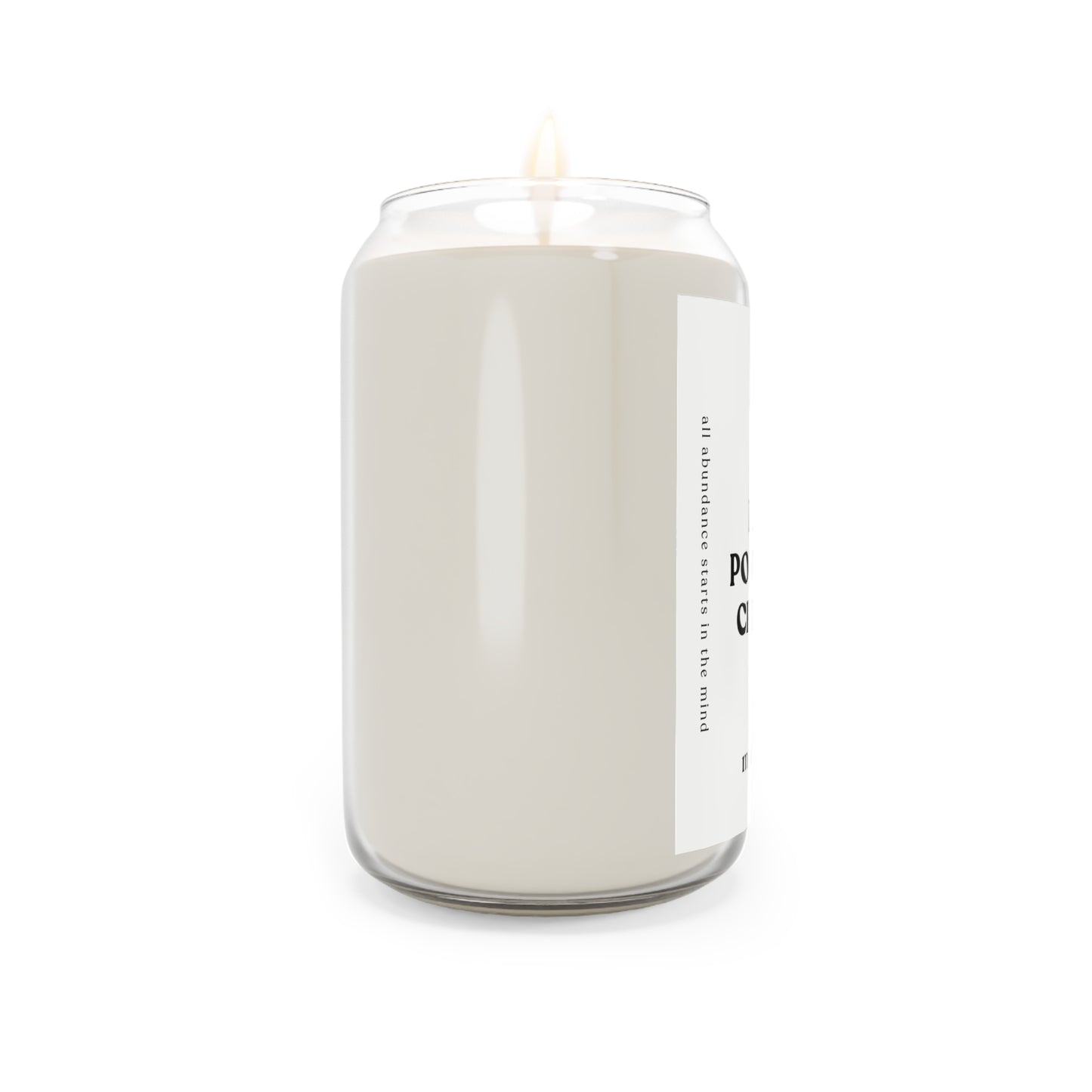 "I Am a Powerful Creator" Manifestation Soy Candle – Scented 13.75oz
