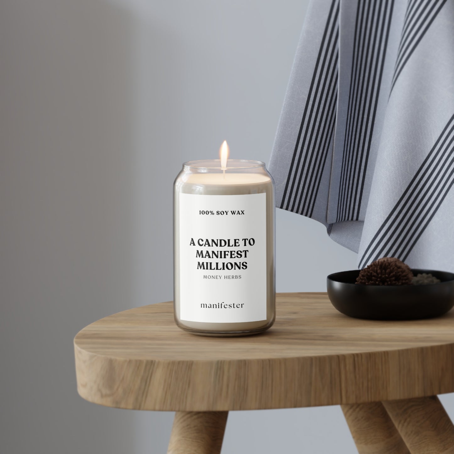 A CANDLE TO MANIFEST MILLIONS Candle 16 oz.